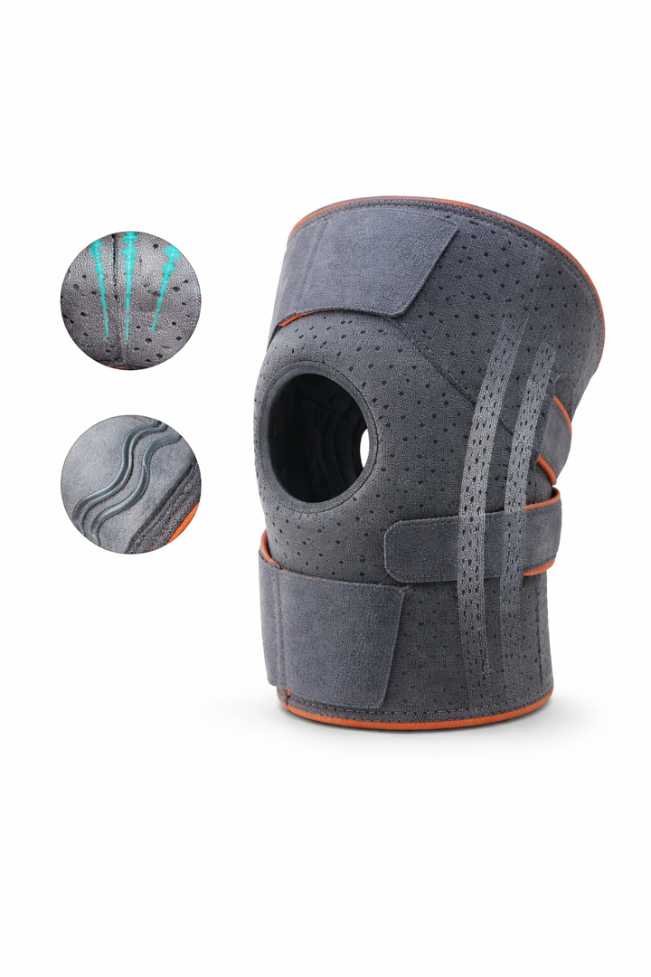 Verstelbare Kniebrace met Compressie | Ademend Neopreen