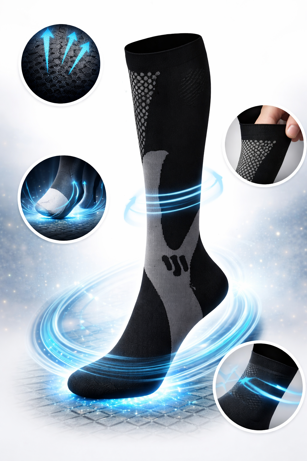Klinisocks Active Support Compressiesokken